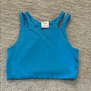 Zara Vibrant Blue Tank Top